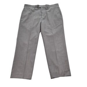 LAUREN Ralph Lauren Mens Dress Pants 34x26 (30) Gray * Altered‎ READ